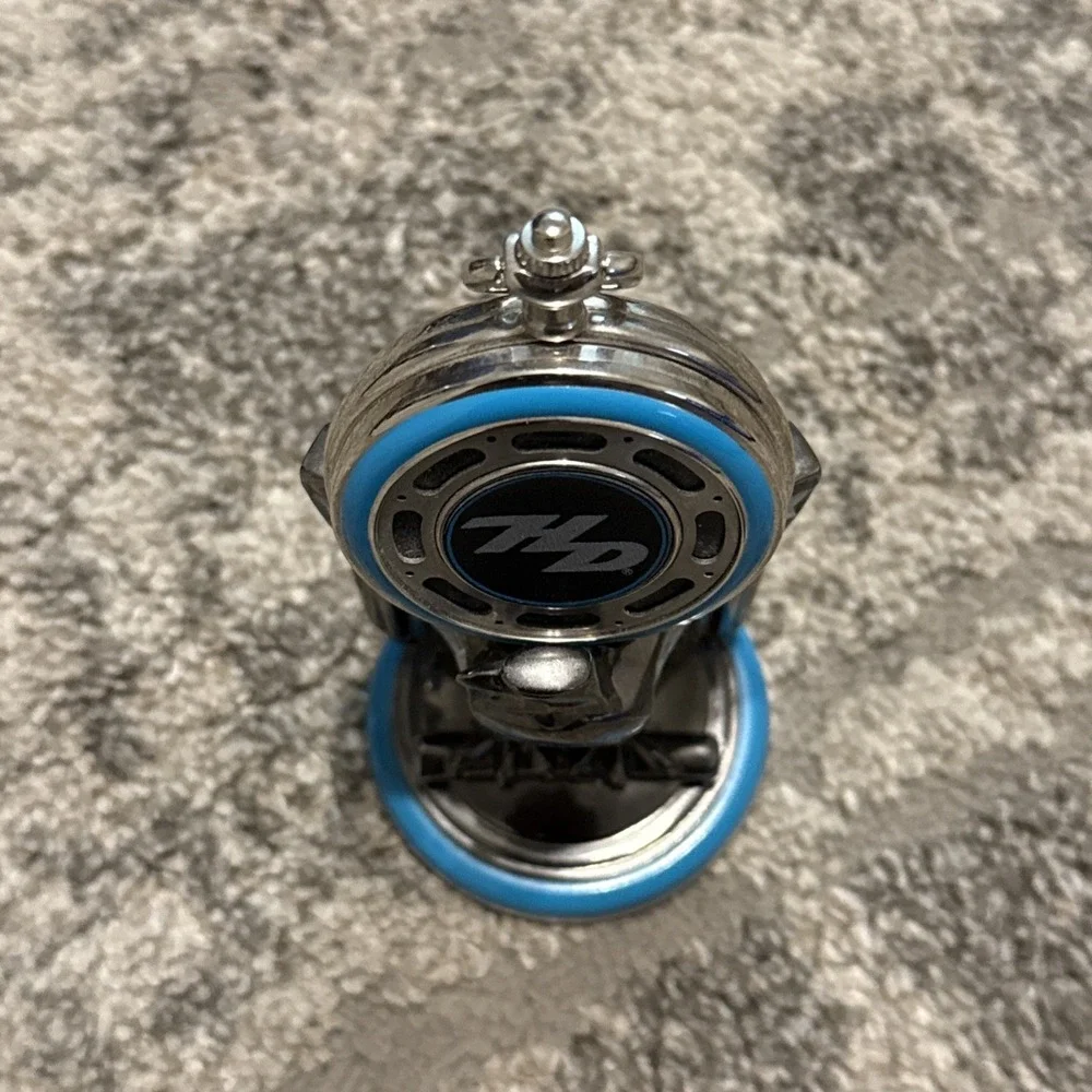 Harley Davidson Road King Pocket Watch with‎ Eagle Stand Needs New Battery